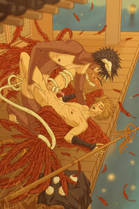 folklore au (tengu hawks & nekomata dabi)